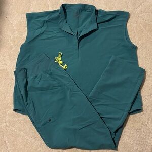 Figs Cactus Scrub Set Size XXL/3XLT